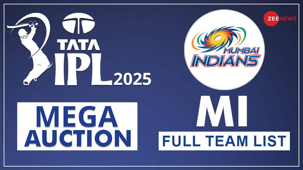 IPL 2025 MI Mega Auction Full List: Check Mumbai Indians Full Players List, Squad