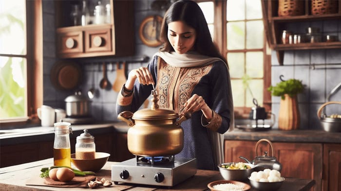 Top Brass Pressure Cookers for Vintage Cooking Top Brass Pressure Cookers for Vintage Cooking