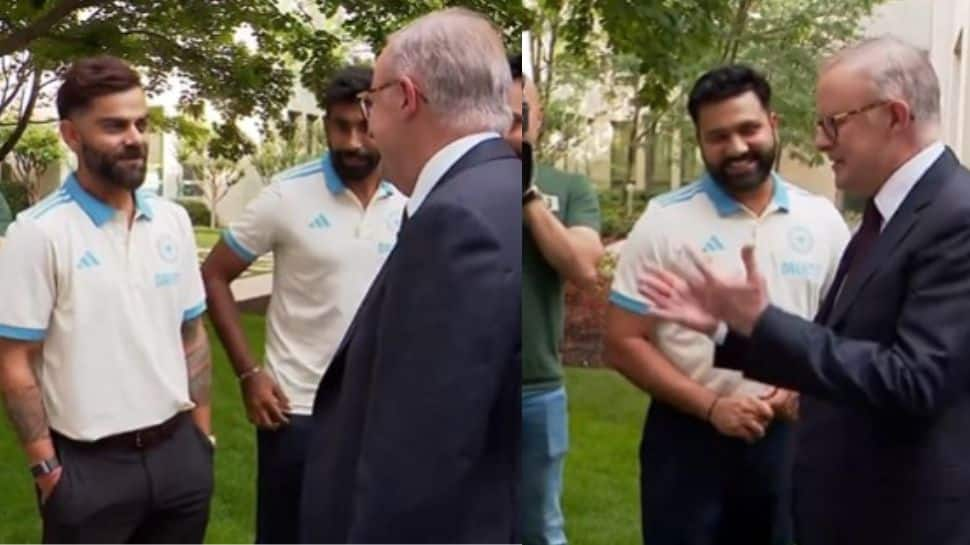 Rohit Sharma & Team India Meet Australian PM; Albanese Jokes With Kohli, Praises Bumrah Ahead Of 2nd Test - Watch