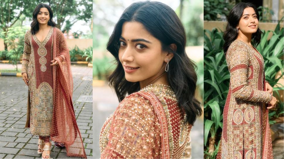 Red Ethnic Look