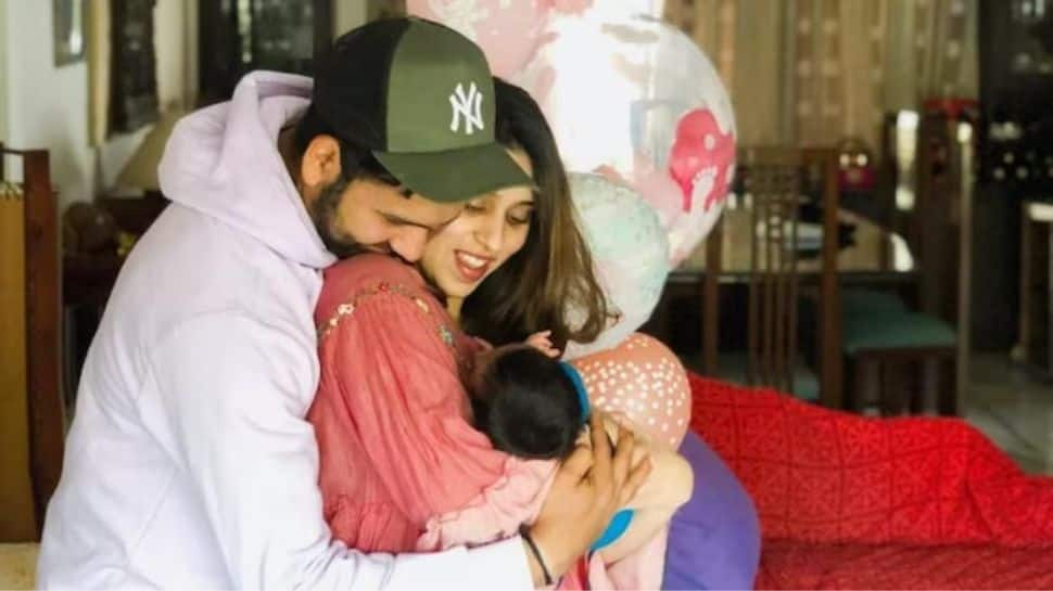 Heartwarming! Rohit Sharma And Wife Ritika Sajdeh Name Their Baby Boy Ahaan