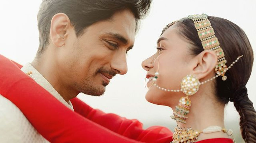 Aditi Rao Hydari and Siddharth