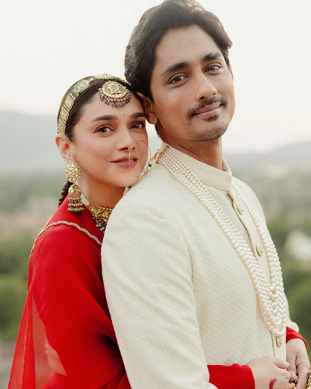 Aditi Rao Hydari And Siddharth Are Hitched!