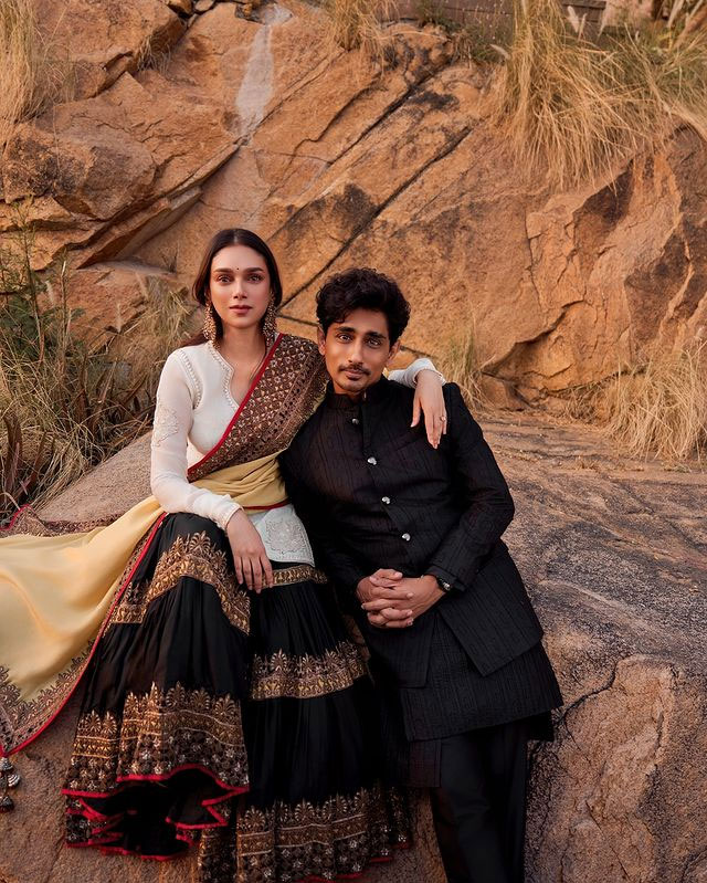 Aditi Rao Hydari and Siddharth's Fairytale Wedding