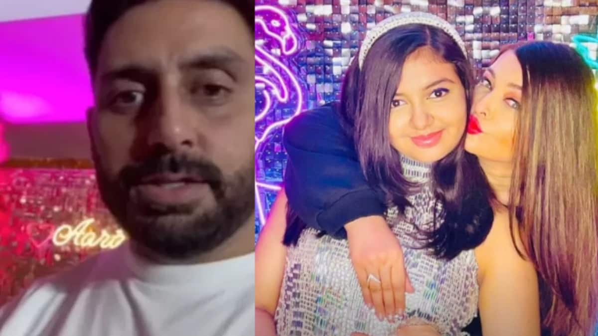 WATCH: Abhishek Bachchan Spotted Celebrating Daughter Aaradhyas Birthday  Debunking Rumours | People News | Zee News, image size:1200x674