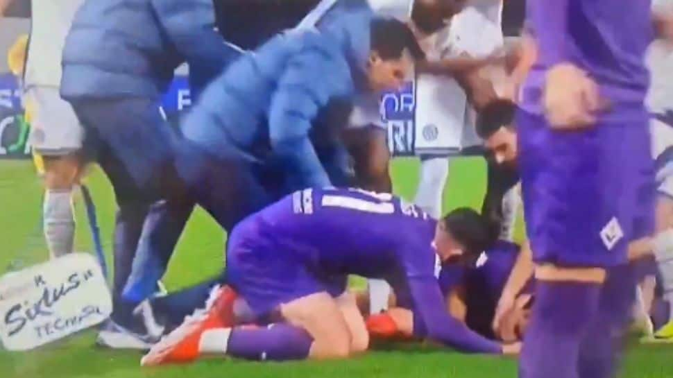 Shocking! Fiorentina Star Edoardo Bove Collapses During Inter Milan Football Game, Video Goes Viral - Watch