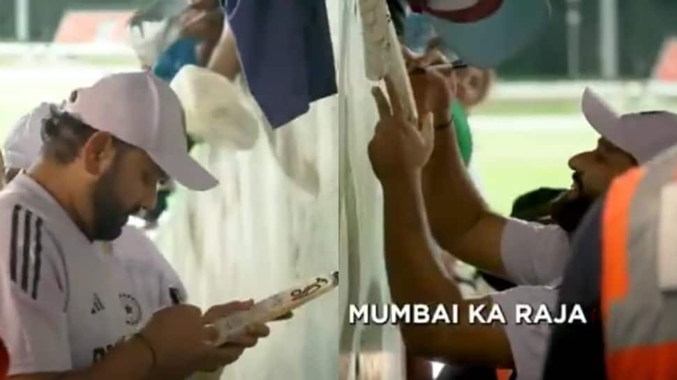 'Rohit Bhai, Please Dus Saal Ho Gaye Yaar': Rohit Sharma Ends Fan's 10-year Wait For Autograph - WATCH