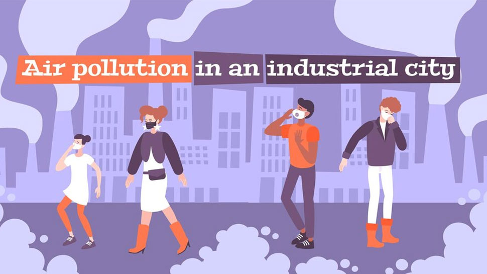 What contributes to indoor air pollution?