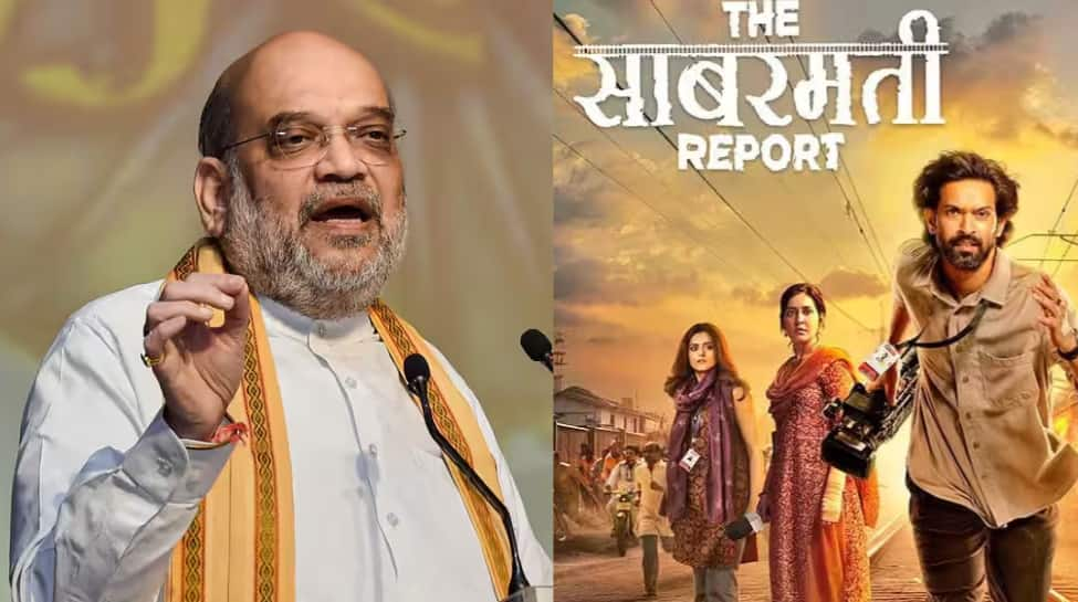 Union Home Minister Amit Shah Congratulates The Team Of 'The Sabarmati Report' For Bringing The Truth To Light