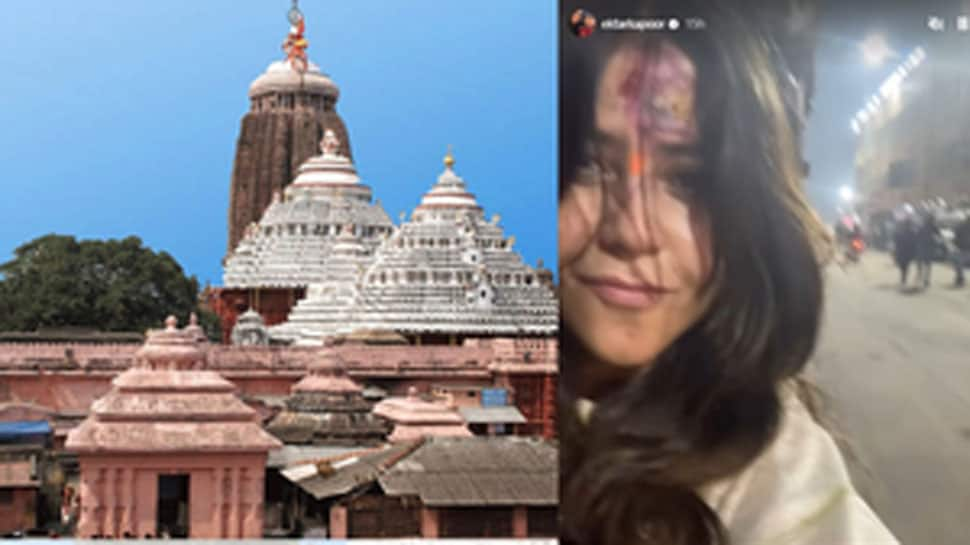 Ekta Kapoor Visits Jagannath Puri Temple, Seeks Divine Blessings Of The Lord