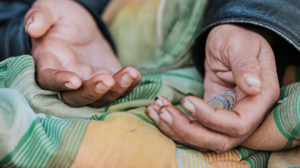 Continues Begging Despite Wealth