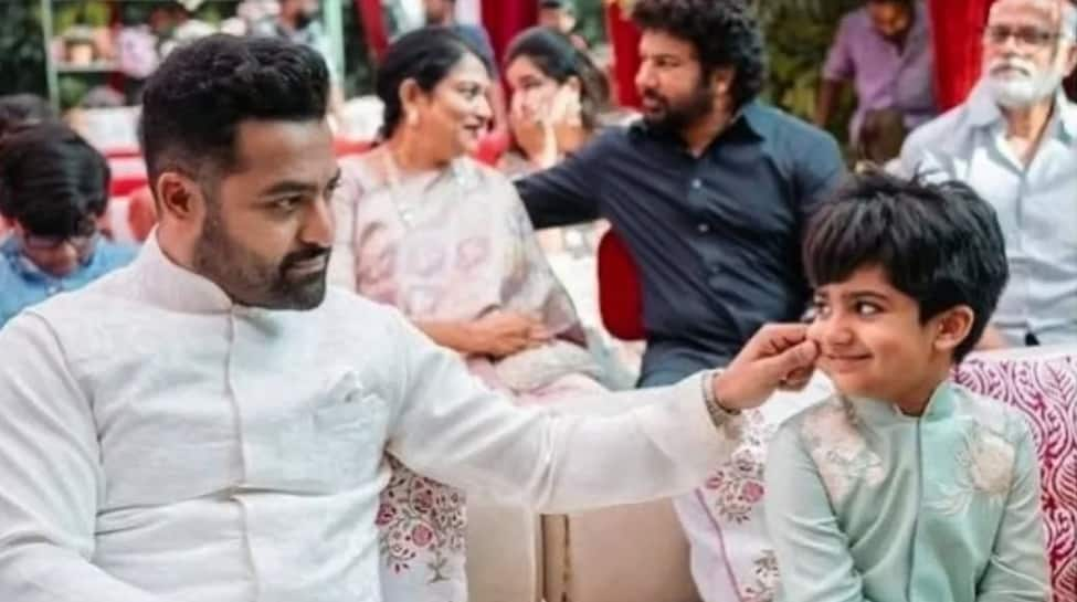 NTR Jr. And Son Bhargav Ram's Heartwarming Picture Takes The Internet By Storm