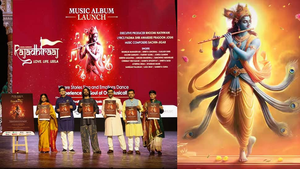 Shri Krishna's Leelas 'Rajadhiraaj': Sachin-Jigar's Musical Masterpiece Now Streaming Worldwide