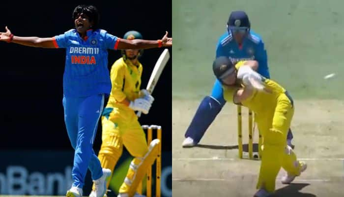 Arundhati Reddy's Viral Banana Swing Delivery Steals The Show; Claims 4-Wicket Haul In India Women vs Australia Women 3rd ODI - Watch