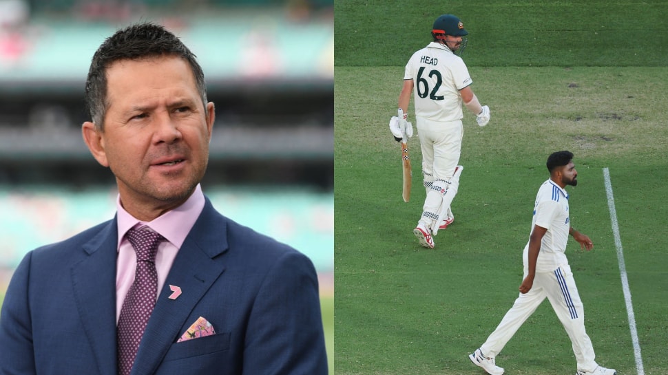 'I Actually Got Worried...': Ricky Ponting Gives His Verdict On Mohammed Siraj-Travis Head Altercation - WATCH