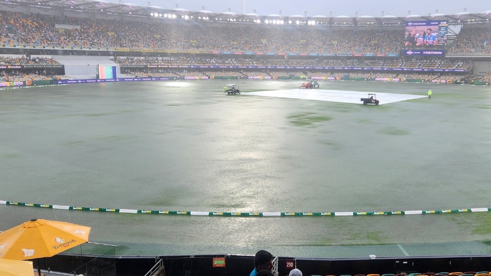 IND vs AUS 3rd Test Day 1 Weather Update: When Will Play Re-Start In Brisbane Or It Will Be Abandoned Due To Rain?