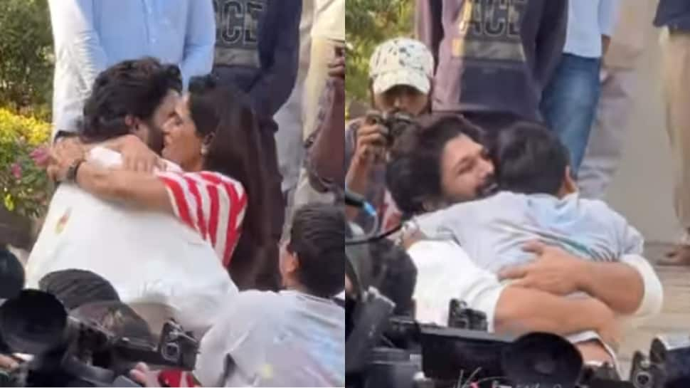 Allu Arjun Arrest Update: Son Ayaan Runs To His Father Hugs Him As He Returns Home After Spending Night In Jail