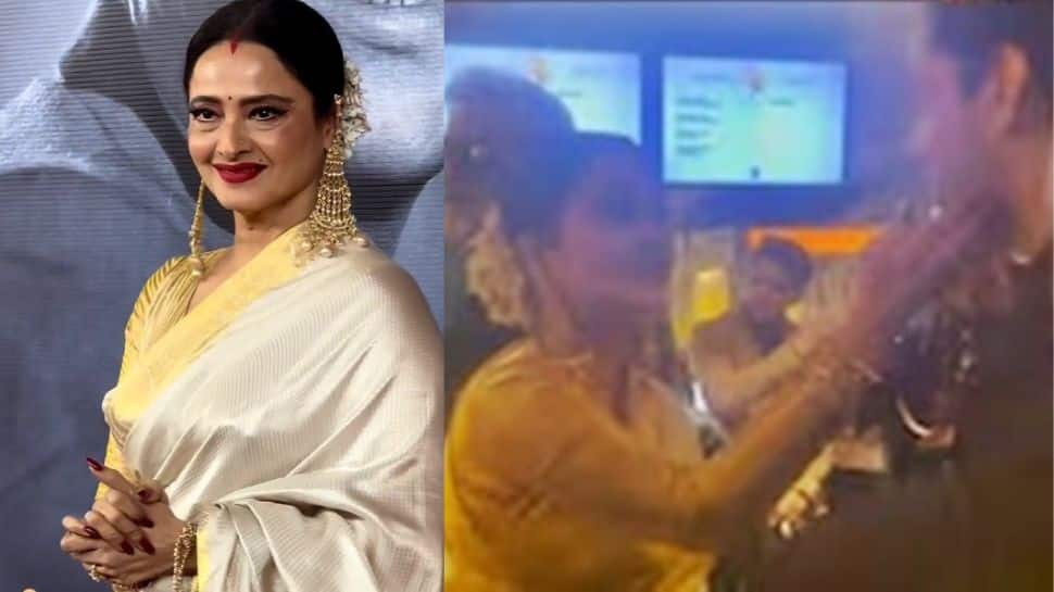 Rekha Shares Heartfelt Moment With Big B's Grandson Agastya Nanda - WATCH