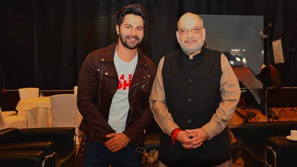 Varun Dhawan Meets Amit Shah In Delhi, Calls It An ‘Absolute Pleasure’