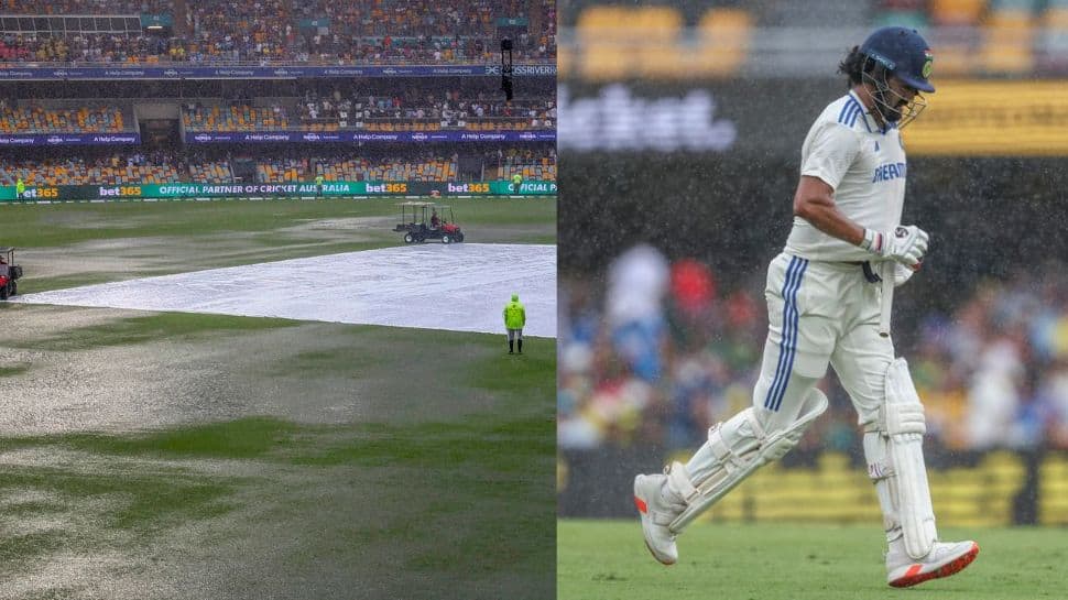 IND vs AUS BGT 3rd Test: Rain Threatens To Wash Out Gabba Match - Check 4th And 5th Day Weather Report