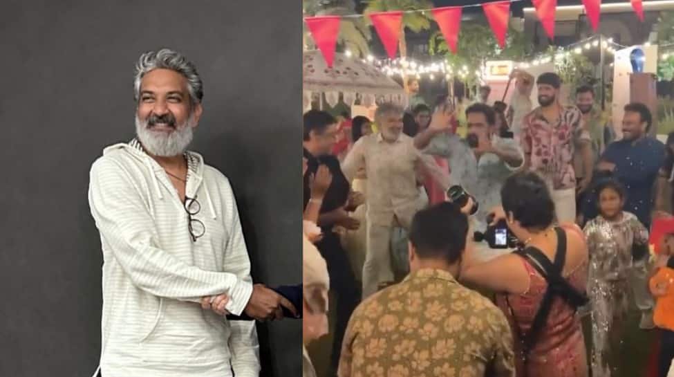 S.S. Rajamouli Grooves To NTR Jr’s Ayudha Pooja: Netizens Celebrate The Iconic Bond, Watch Video