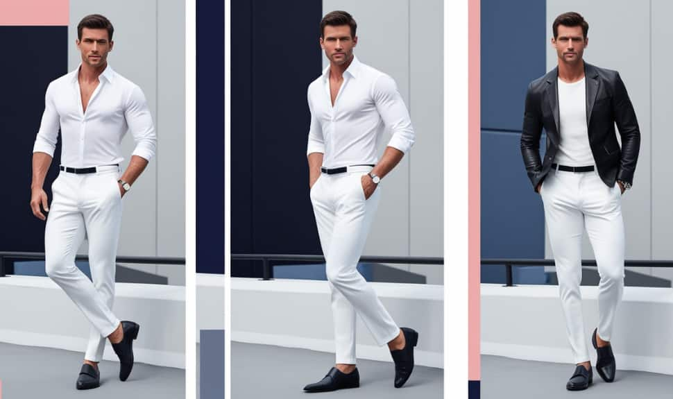 5 Stylish Ways to Wear White Pants for Men