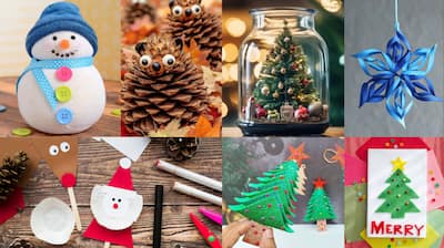 Easy Christmas Crafts For Kids And Adults