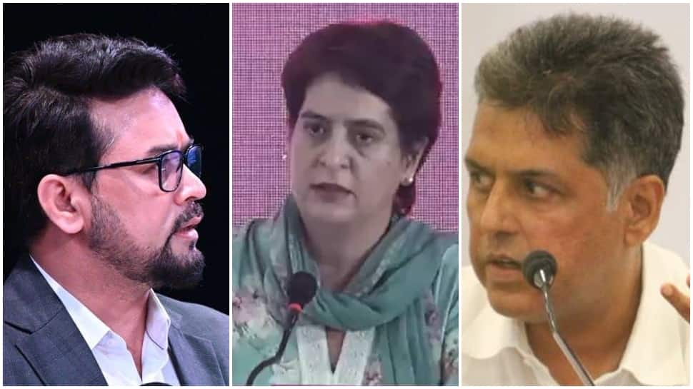 Anurag Thakur, Priyanka Gandhi Amongst 21-Member Of Parliament Panel On Simultaneous Polls