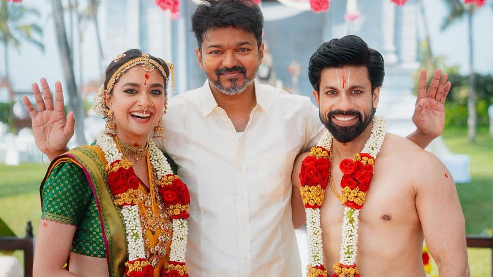 Keerthy Suresh Drops Unseen Pics With Thalapathy Vijay From Her Wedding Day