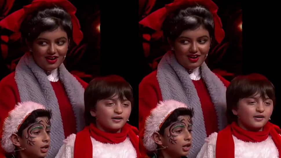 Aaradhya Bachchan And Abram Khan Perform Together At School Event; Fans Call Them Future Actors