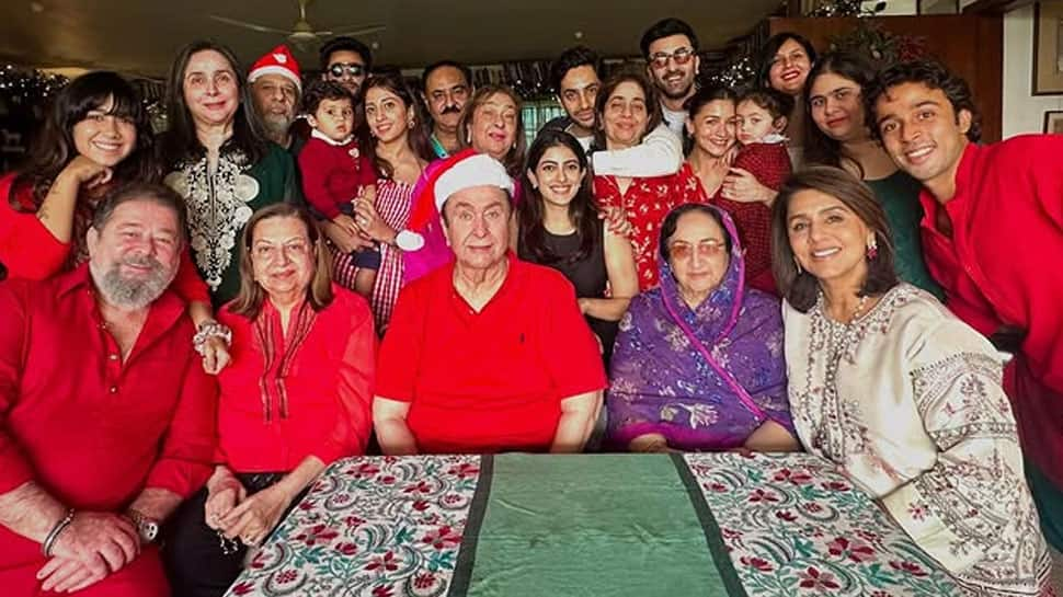 Agastya Nanda, Navya Nanda Spotted At Kapoor Family’s Christmas Lunch