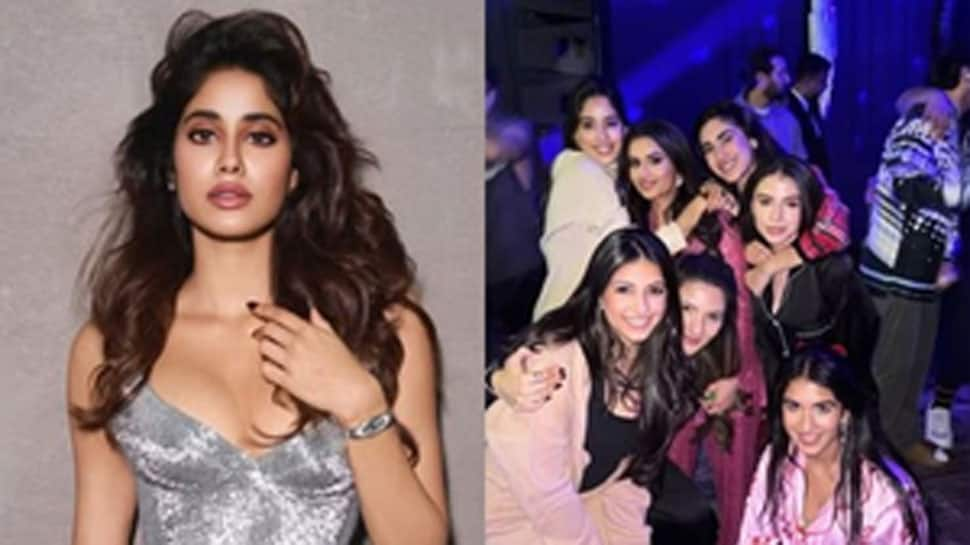 Inside Janhvi Kapoor's Pyjama Twist To Christmas Night Party - Pics