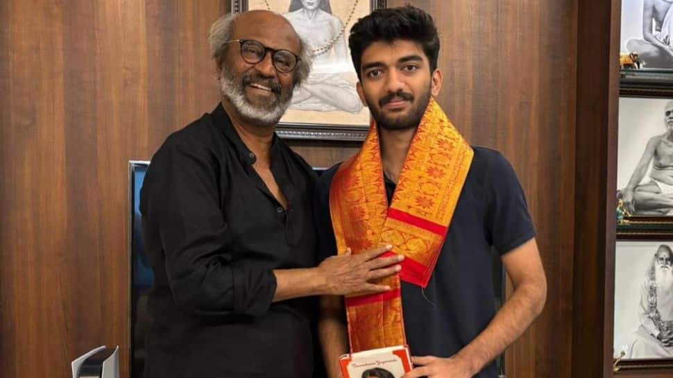 ‘Thanks Superstar’: D Gukesh In Elation After Meeting Rajnikanth