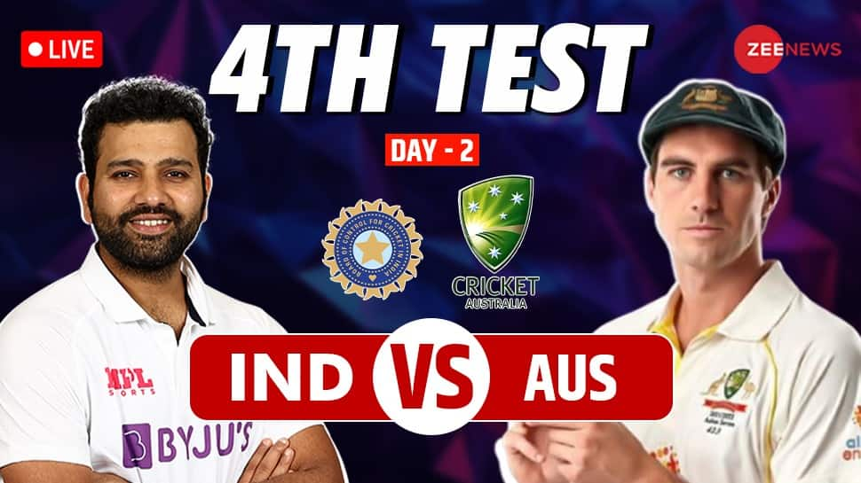 IND 164-5 (46) | IND Vs AUS Highlights, 4th Test BGT 2024: Australia On Top, India 5 Down