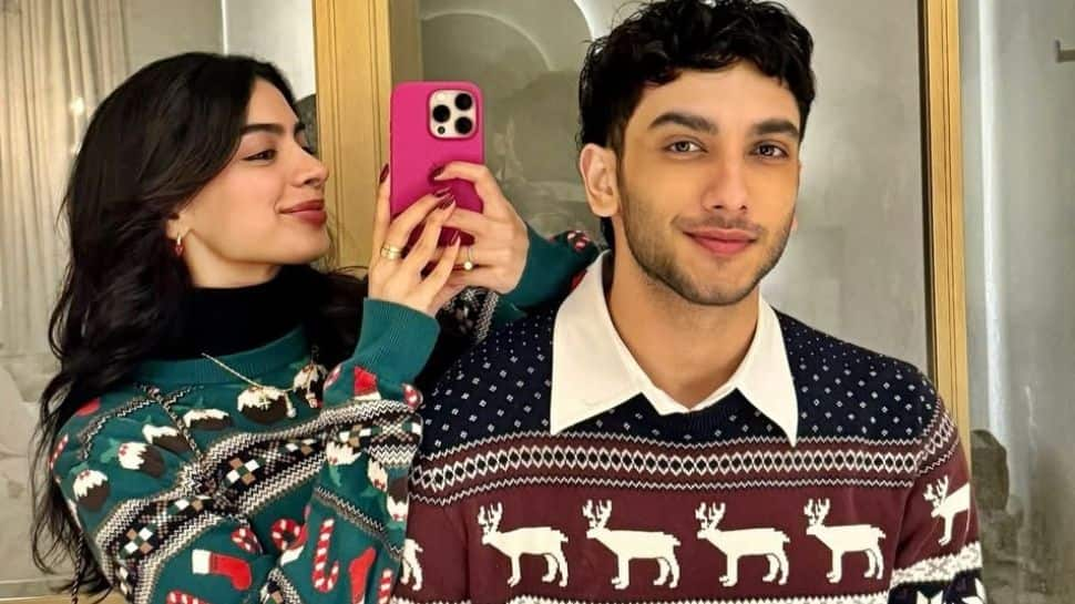 Khushi Kapoor Shares 'Cute' Sweater Party Moments With Rumoured Beau Vedang Raina