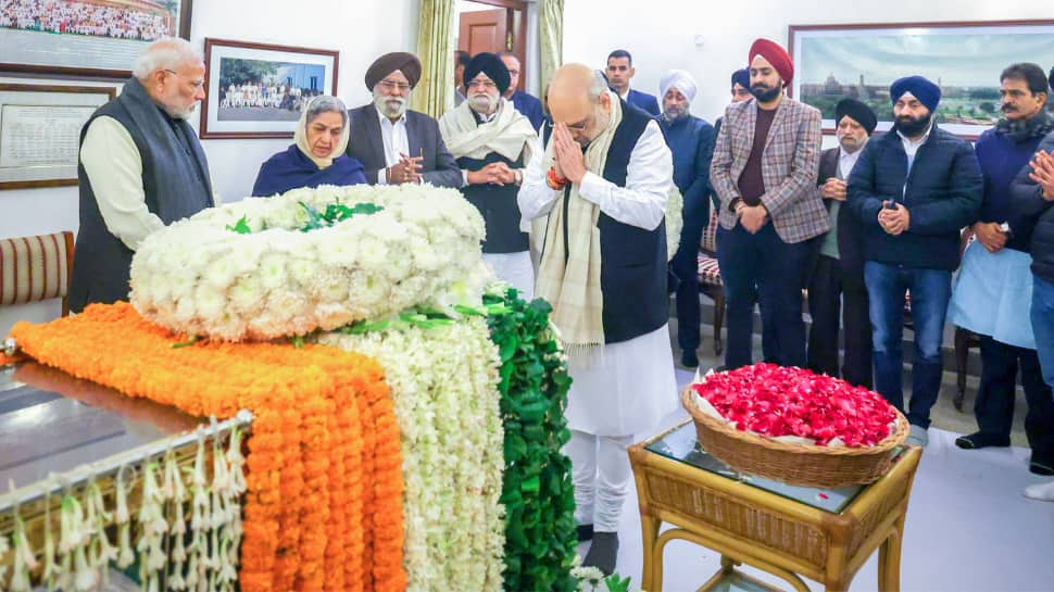 Govt To Allocate Area For Manmohan Singhs Memorial: Shah Informs Kharge, Dr Singhs Household