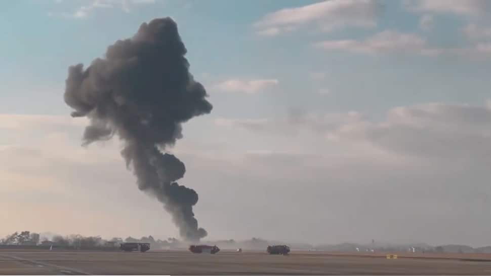 At Least 28 Useless As Aircraft Returning From Bangkok Crashes With 170 Onboard At South Korea Airport, Rescue On | Video