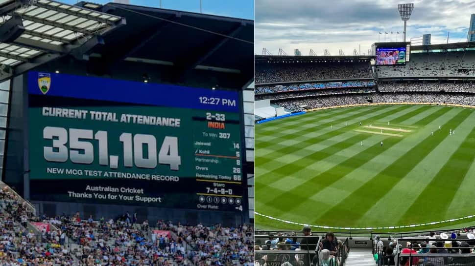 MCG Breaks 87-Year-Old Attendance Record During India-Australia Boxing Day Test