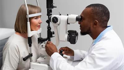 Regular eye check-ups