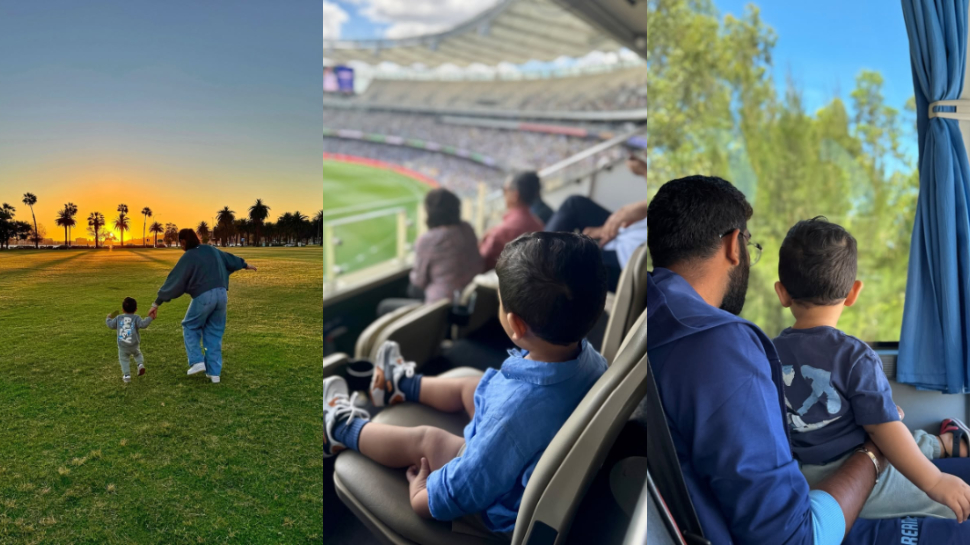 Jasprit Bumrah's Son In Park, Bus, Stadium