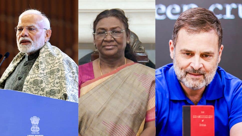 'New Opportunities, Success And Endless Joy': Modi, Rahul Gandhi, President Murmu Extend New Year Wishes