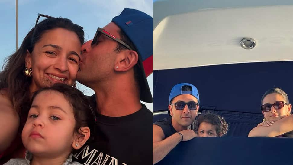 Ranbir Kapoor Kisses Alia Bhatt, While Raha Kapoor Stares At Her Parents; Actress's New Year Vacay Pictures Go Viral