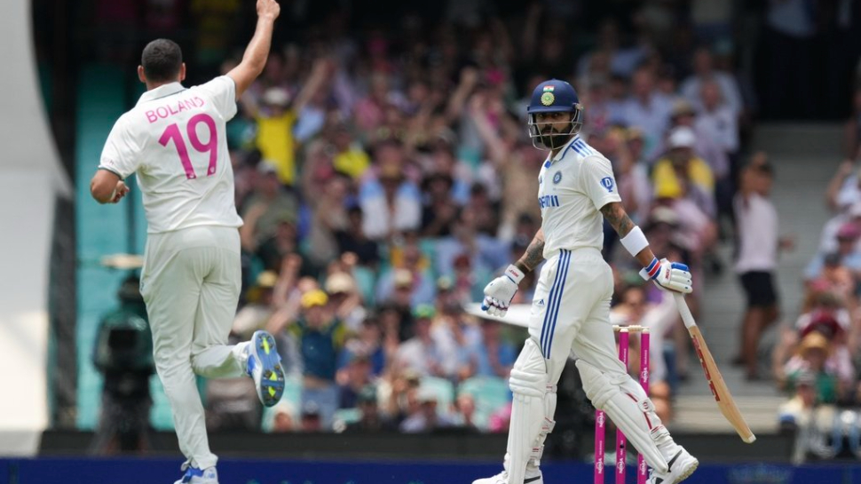 Virat Kohli In 1st Innings Of 5th Test In Sydney