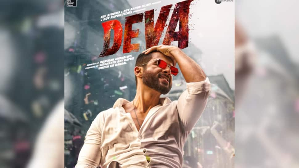 Deva New Poster: Shahid Kapoor's Brings The Heat With His Raw Swag