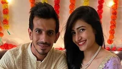 Yuzvendra Chahal and Dhanashree Verma