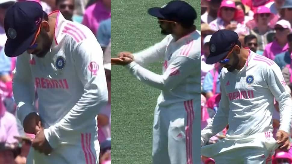 Virat Kohli Silences Australian Fans With Mock Sandpaper Gesture At Sydney - Watch Video