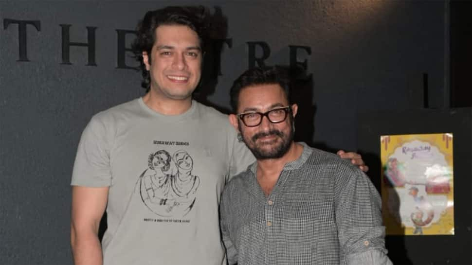 Ahead Of Junaid Khan’s Loveyapa Release, Aamir Khan Attends His Play At Prithvi Theatre