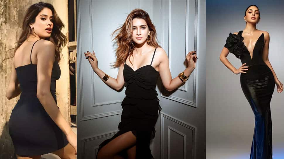 Bollywood Celebrity in Black Top Skirt main image 0