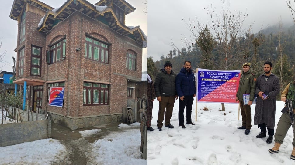 J&Ok Police In Motion: Cops Connect Properties In Anantnag, Awantipora In Crackdown In opposition to Medication & Terrorism