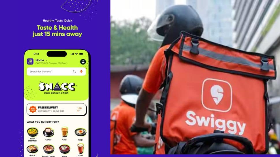 Swiggy Launches New App ‘Snacc’ For Quick 15-Minute Food Deliveries